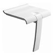 PELLET - Tabouret de douche déclipsable et interchangeable Arsis Pellet - Ø 25 mm - Blanc - vignette