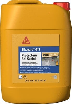 SIKA - Imperméabilisant pour sols - Incolore satiné - 20L - large