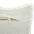 ATMOSPHERA - Coussin décoratif Blanc nid d'abeille 30 x 50 cm - vignette