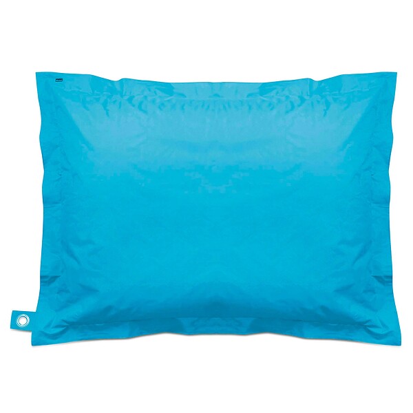 OVIALA - Housse vide de pouf de jardin en polyester azul 180 x 145 cm - Solys - large