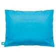 OVIALA - Housse vide de pouf de jardin en polyester azul 180 x 145 cm - Solys - vignette