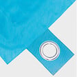 OVIALA - Housse vide de pouf de jardin en polyester azul 180 x 145 cm - Solys - vignette