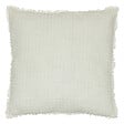 ATMOSPHERA - Coussin décoratif Blanc nid d'abeille 45 x 45 cm - vignette