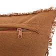 ATMOSPHERA - Coussin décoratif Terracotta nid d'abeille 30 x 50 cm - vignette