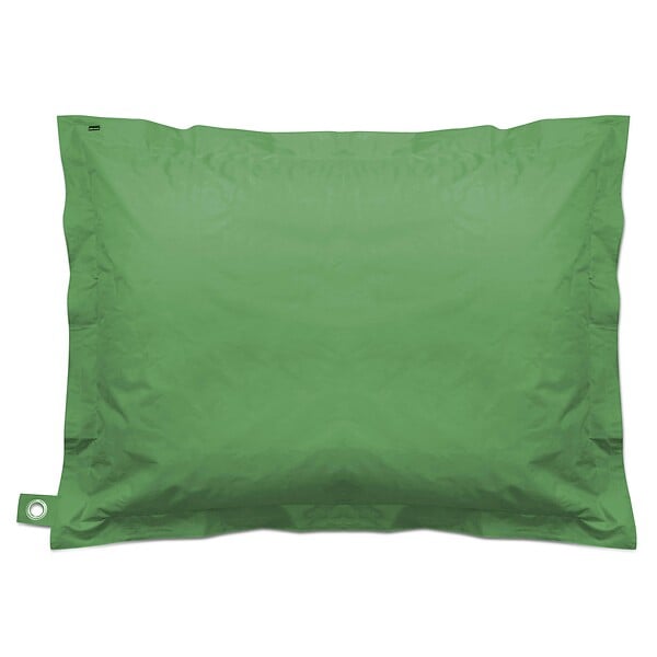 OVIALA - Housse vide de pouf de jardin en polyester vert cactus 180 x 145 cm - Solys - large