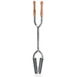 VITO - Pelle croisée 2 manches pour trous de poteaux Acier trempé Manche Bois 121.5 cm VITO - vignette