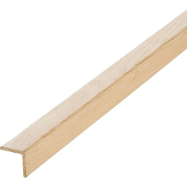 AJ TIMBER - Baguette d'angle pin des Landes - 37x37xL.2400mm - large