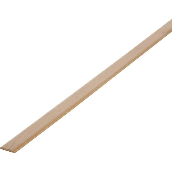 AJ TIMBER - Champlat revêtu 2 arrondis hêtre 5x30mm L.2.40m - large