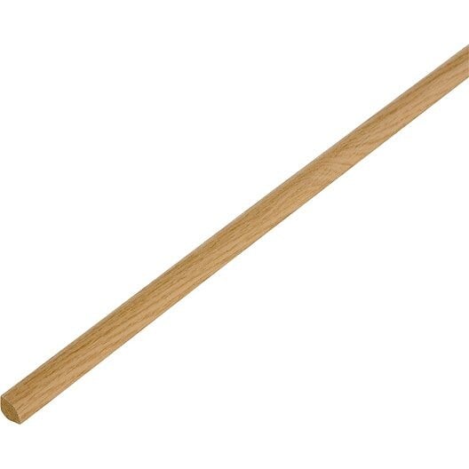 AJ TIMBER - Un quart de rond revêtu chêne clair 14x14mm L.2.40m - large