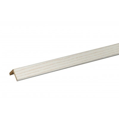 AJ TIMBER - Angle revêtu frêne blanc 22x22mm L.2.40m - large