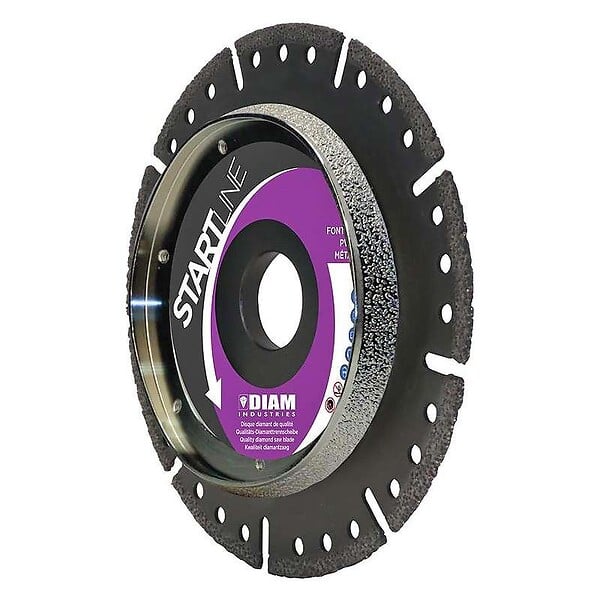DIAM INDUSTRIES - Disque DIAM INDUSTRIES DC "DUO PVC" Gamme Fonte, PVC, Métal - large
