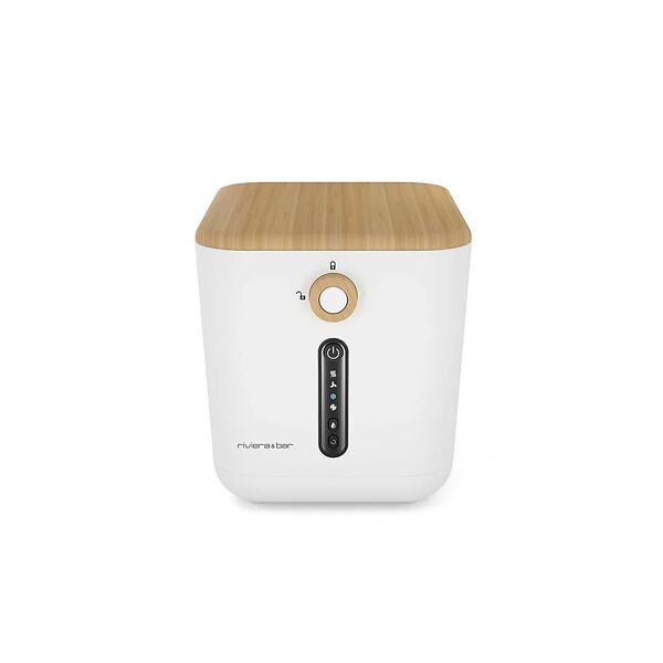 RIVIERA & BAR - poubelle reducteur de bio dechet 3l blanc - MTD510 - large