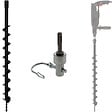 GT MARKET - Mèche de tarière Ø 60 mm avec adaptateur pour perceuse et perforateur SDS-plus - vignette