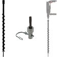 GT MARKET - Mèche de tarière Ø 40 mm avec adaptateur pour perceuse et perforateur SDS-plus - vignette