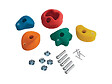 JARDIDECO - Set de 5 pierres à grimper multicolor - Jardideco - vignette