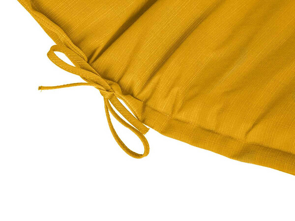 HESPERIDE - Coussin de transat Korai jaune moutarde 190 cm - Hespéride - large