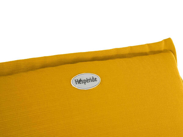 HESPERIDE - Coussin de transat Korai jaune moutarde 190 cm - Hespéride - large