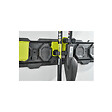 RYOBI - Pack RYOBI Système LINK 2 rails muraux - Pince réversible - Étagère pour produits de nettoyage - vignette