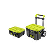 RYOBI - Pack RYOBI Système LINK Boîte à  outils sur roulettes - Boite à  outils medium - vignette