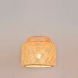 COREP - Suspension double naturel MAKASSAR D38 en bambou E27-15W. - vignette