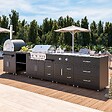 OVIALA - Cuisine d'extérieur, 5 éléments et 3 modules de cuisson - vignette