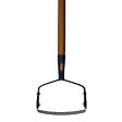 JAD - Grattoir à herbe  16cm avec manche en bois - vignette