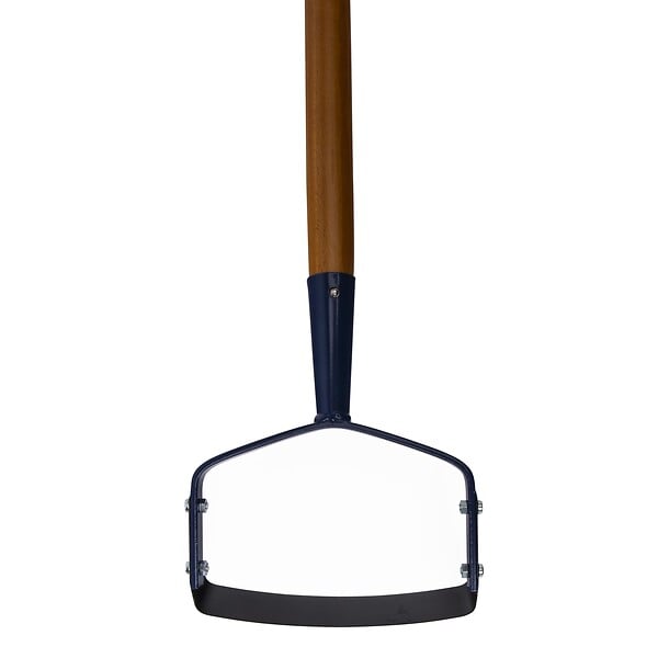 JAD - Grattoir à herbe  16cm avec manche en bois - large