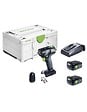 FESTOOL - Perceuse-Visseuse FESTOOL TXS12 2,5-Plus (2 x 2,5 Ah BP TCL 6 SYS3 M 187) - vignette