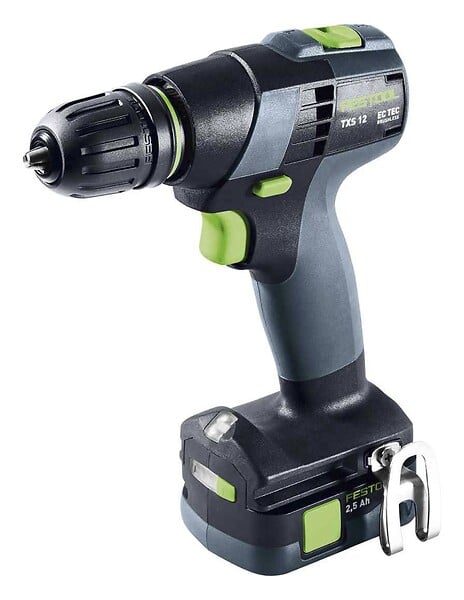 FESTOOL - Perceuse-Visseuse FESTOOL TXS12 2,5-Plus (2 x 2,5 Ah BP TCL 6 SYS3 M 187) - large