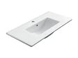FUTURBANO - Plan vasque céramique pour meuble de salle de bain 80cm CANCUN - vignette