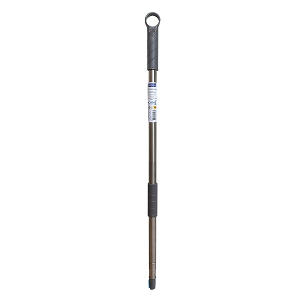 STARWAX - Manche télescopique acier inoxydable Clic Système 160 cm - large