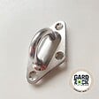 GARD&ROCK - Pontet inox Ø8 fixation voile d'ombrage - Inox - Diam.8mm - vignette