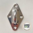 GARD&ROCK - Pontet inox Ø8 fixation voile d'ombrage - Inox - Diam.8mm - vignette