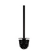 5 FIVE SIMPLY SMART - Brosse WC avec support en résine striée Beige Lin - vignette