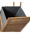 5 FIVE SIMPLY SMART - Meuble Étagère colonne avec panier à linge en Bambou H 118 cm - vignette