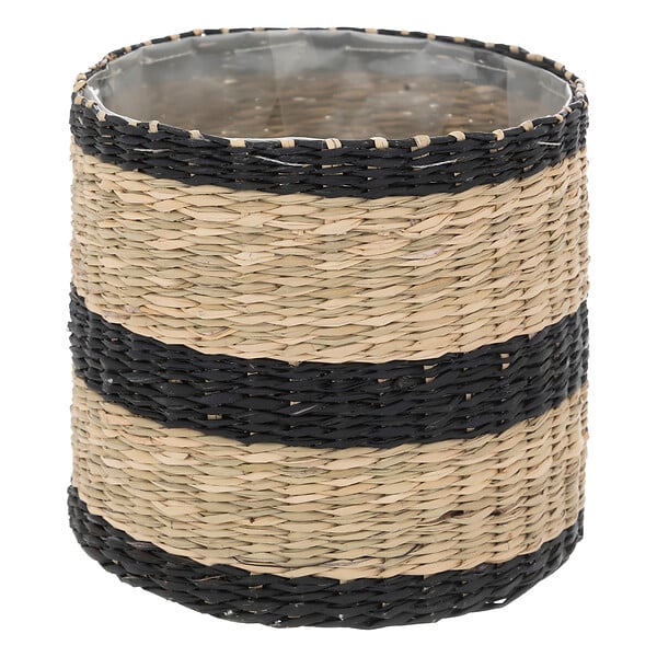 ATMOSPHERA - Lot de 2 Cache-pots en fibre naturelle D 16 et D 14 cm - large