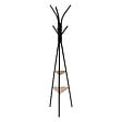 5 FIVE SIMPLY SMART - Porte-manteaux 6 Patères avec étagères en métal et bois  H 175 cm - vignette