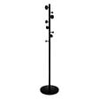 5 FIVE SIMPLY SMART - Porte-manteaux 8 Patères en bois Noir H 176 cm - vignette