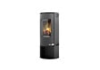 REDPOD - Poêle à bois acier Lotus noir 7,3kW - vignette