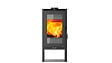 REDPOD - Poêle à bois TEJO 6,7kW - Acier - Noir - vignette