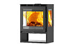 REDPOD - Poêle à Bois Loire - Acier - 9.4kW - vignette