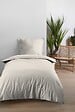 STOF - Drap housse Eden 90x190+30cm ivoire - vignette