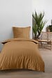 STOF - Housse de couette 140x200cm curry - vignette
