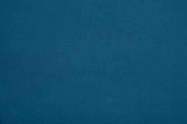 STOF - Drap housse 100% coton Eden - Bleu pétrole - 90x190cm - large