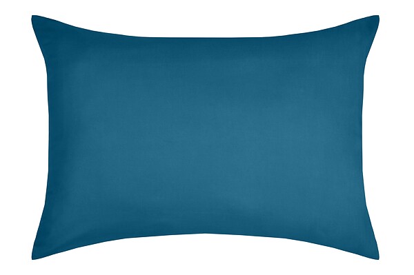STOF - Taie d'oreiller en coton 50x70cm - Pétrole - large
