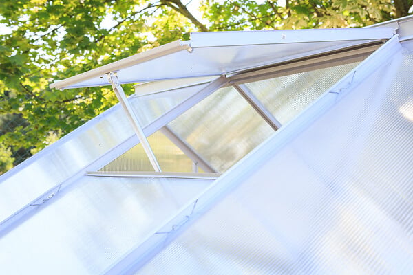 CHALET & JARDIN - Serre polycarbonate 86 - 4,61m² - L.190xP.250xH.200cm - large