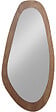 DADA ART - Miroir design forme organique Noyer - 40x85cm - vignette