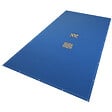 VOUNOT - Bache piscine rectangulaire double couche en Polyethylene 160 gr/m2 avec filet ecoulement 4x9m Bleue - vignette