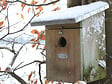 Esschert design - Nichoir pour oiseaux mésange charbonniere avec toit en zinc- Esschert Design - vignette