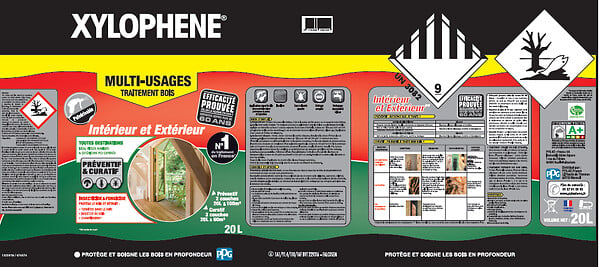 XYLOPHENE - Xph tt multi usages 20l - large